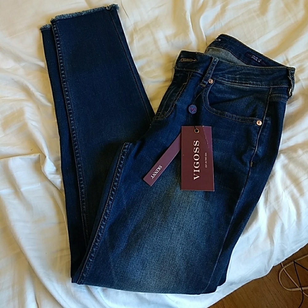 Vigoss Skinny dark wash jeans